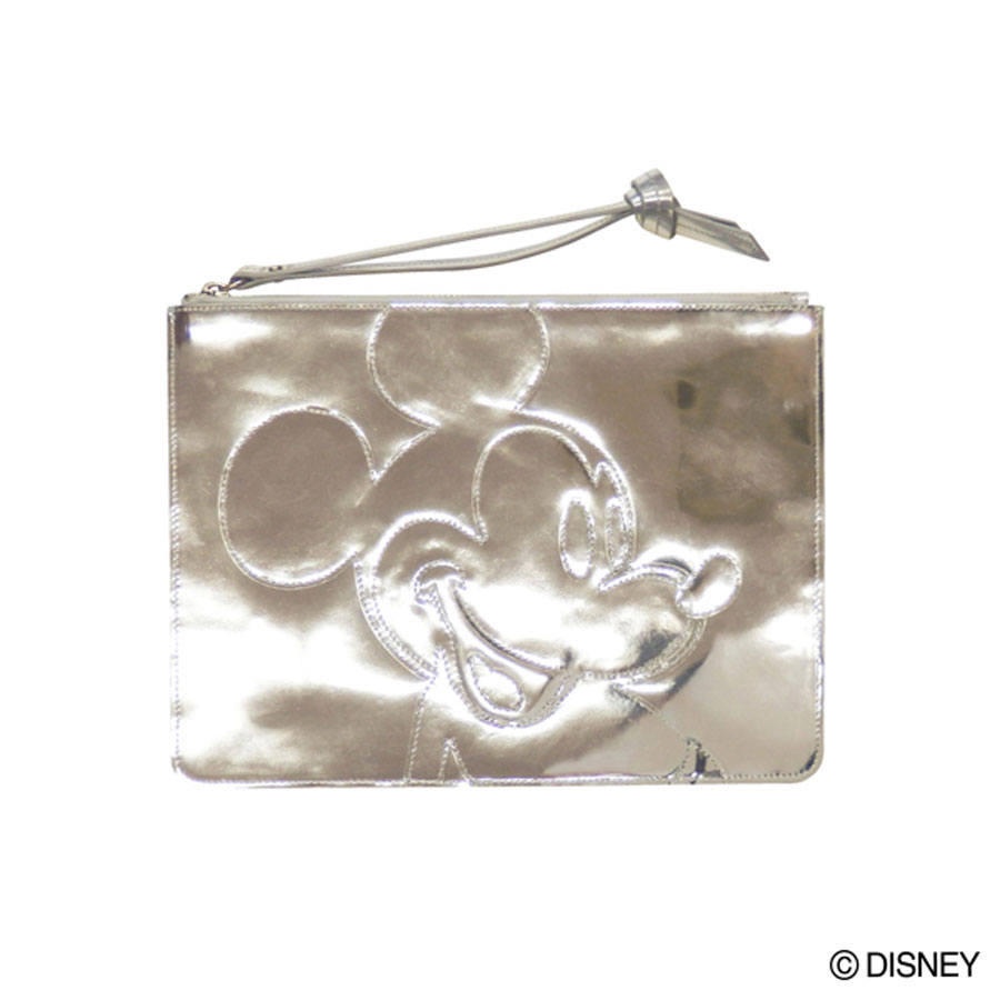 Disney Collectionミッキーマウス パッチワークレザークラッチ クラッチバッグ アコモデバッグ公式通販accommode